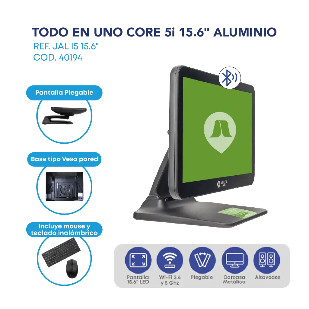 [DROXI-0257] Computador Corei5 15.6" Aluminio