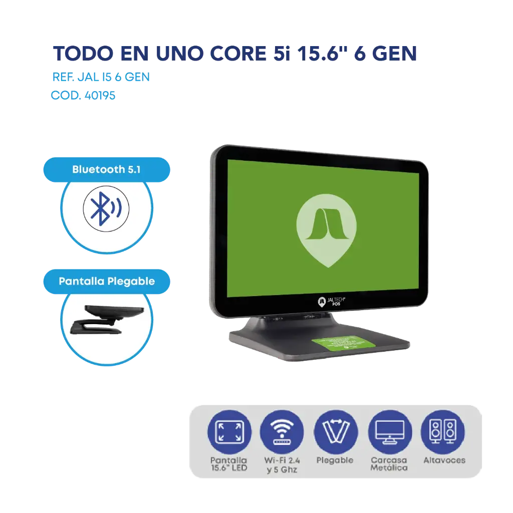 [DROXI-0256] Computador Corei5 15.6" 6 GEN