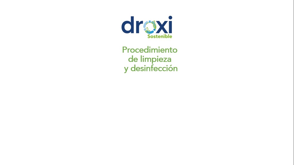 3 SGA  ¡Mantenga su droguería sanitizada, segura y en cumplimiento con el procedimiento de limpieza y desinfección!