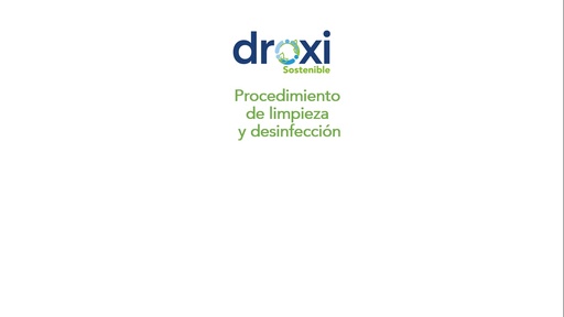 3 SGA  ¡Mantenga su droguería sanitizada, segura y en cumplimiento con el procedimiento de limpieza y desinfección!