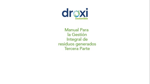 1 SGA Guía práctica para aplicar buenas practicas ambientales: Manual Para la Gestión Integral de residuos generados -Tercera Parte